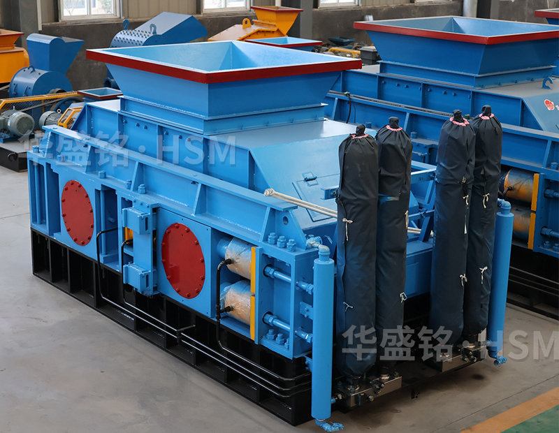 大型砂石廠用的對輥制砂機多少錢？